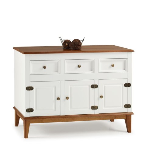 balcao 3 portas 3 gavetas branco