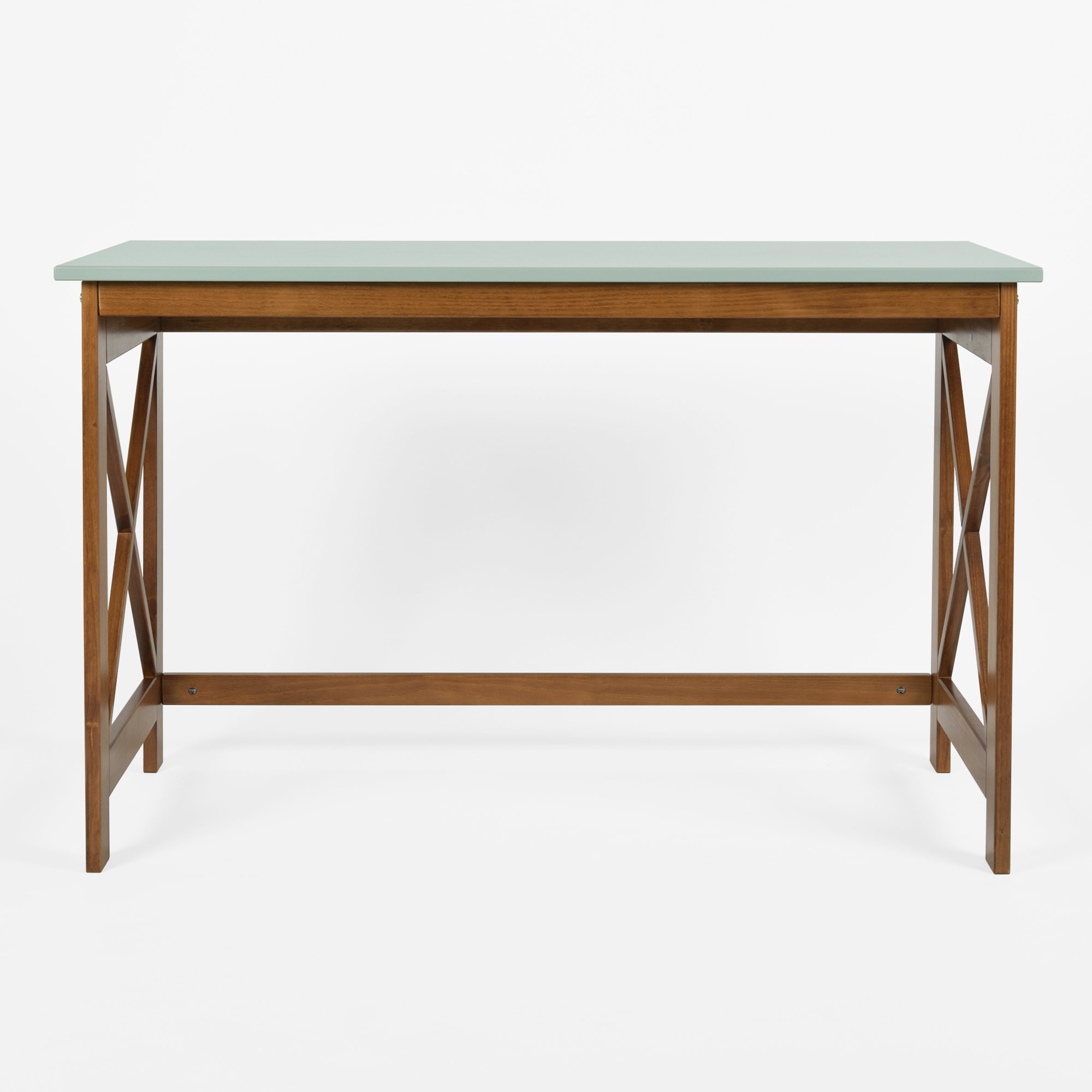 escrivaninha klein verde oliva e mel 1 de 3