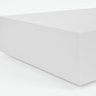 110 cm mesa de centro expresso retangular branco