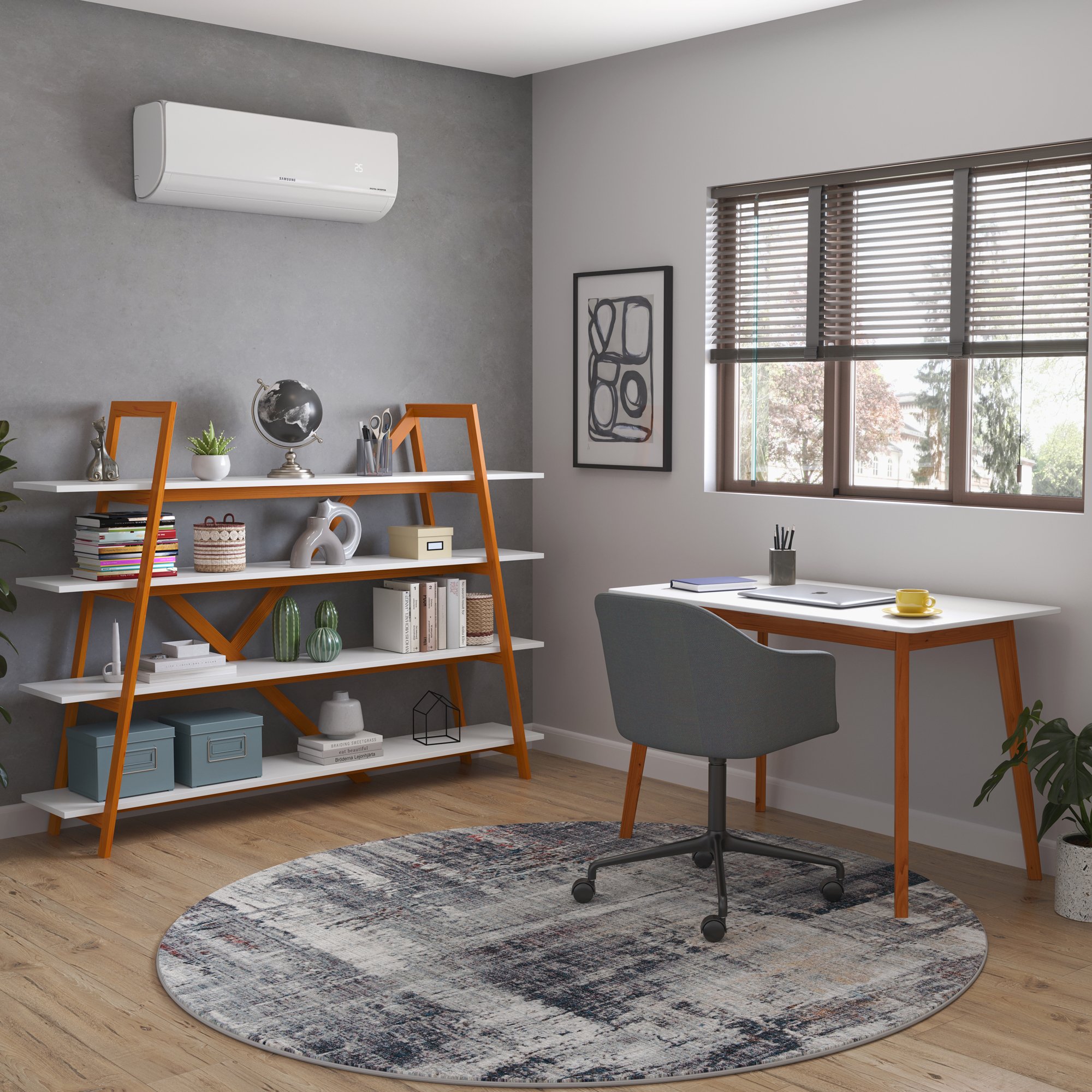 ambientacao escrivaninha joyce branco