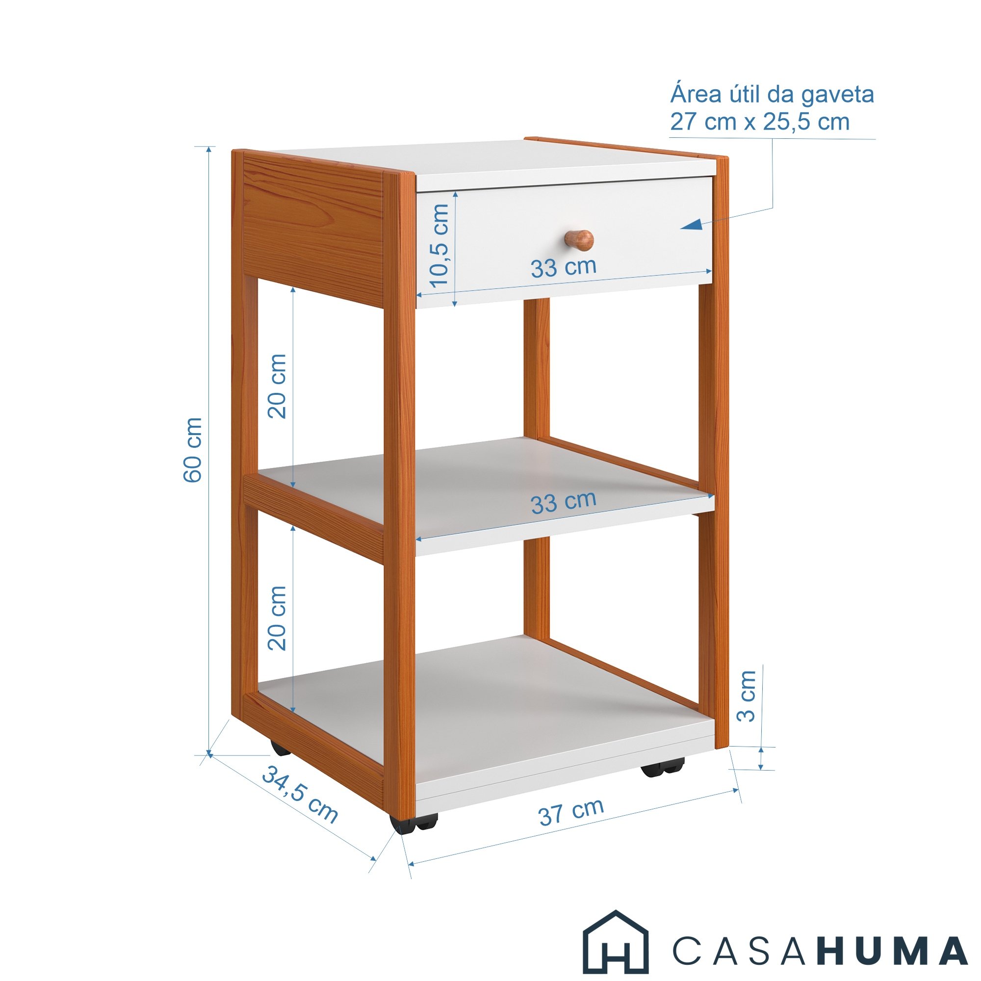 cotas gaveteiro nova