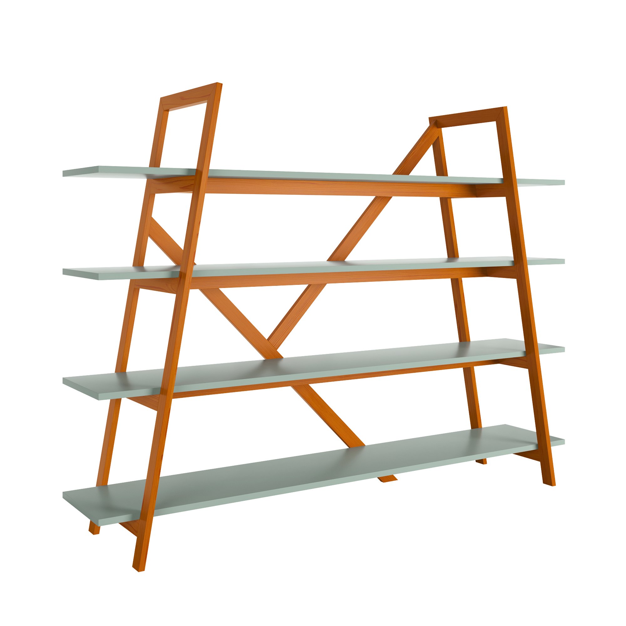 estante joyce verde oliva e mel