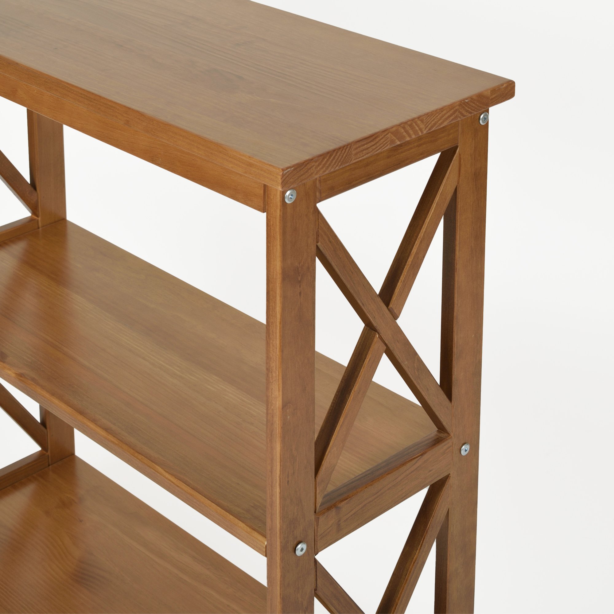 estante klein 2 prateleiras amendoa