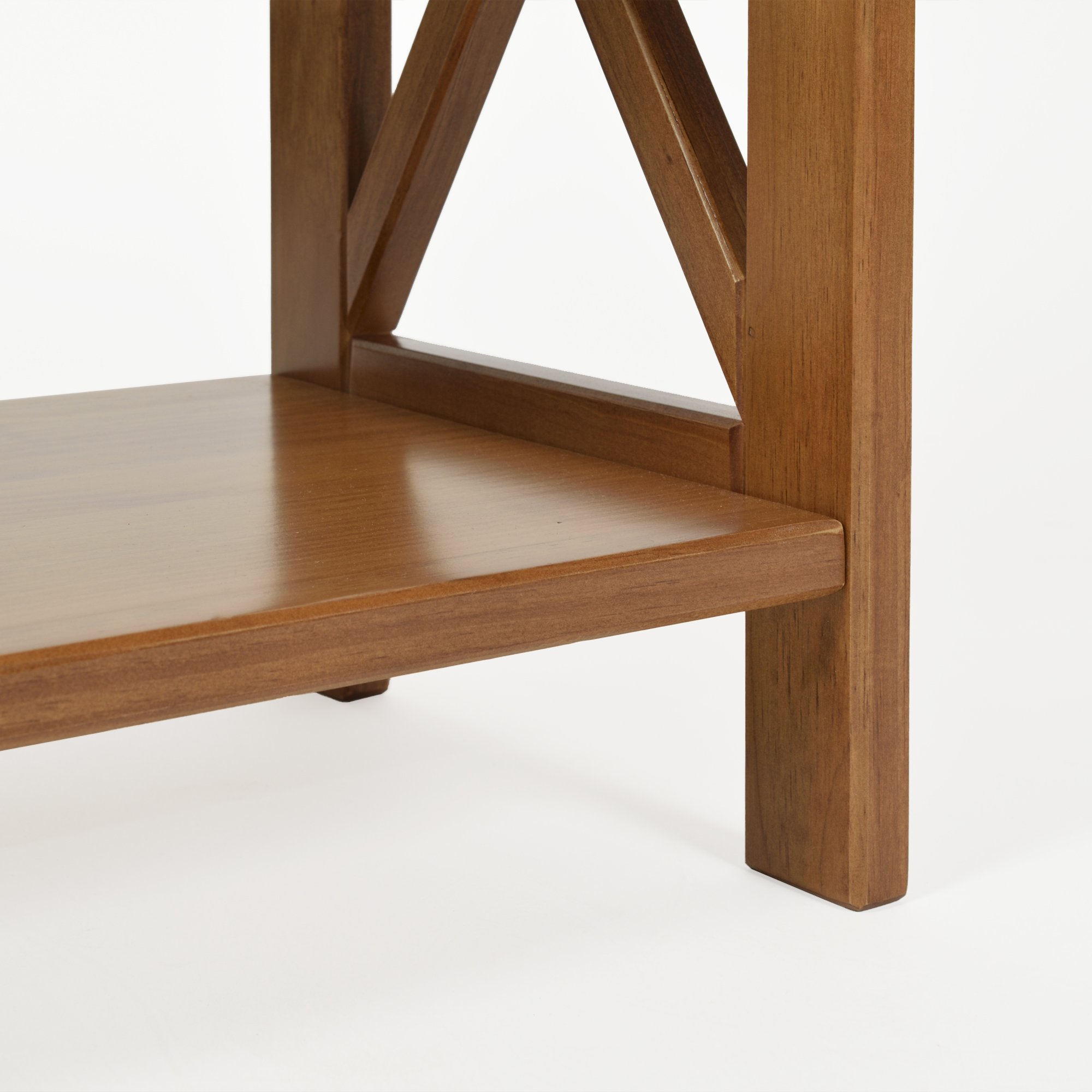 estante klein 2 prateleiras amendoa