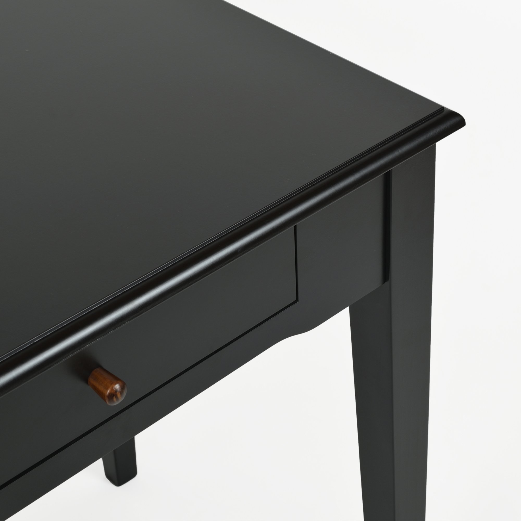 escrivaninha manhattan 2 gavetas preto