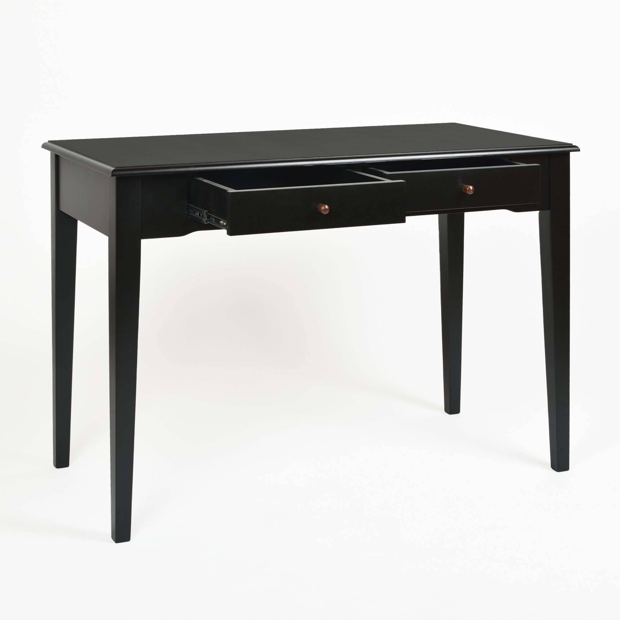 escrivaninha manhattan 2 gavetas preto