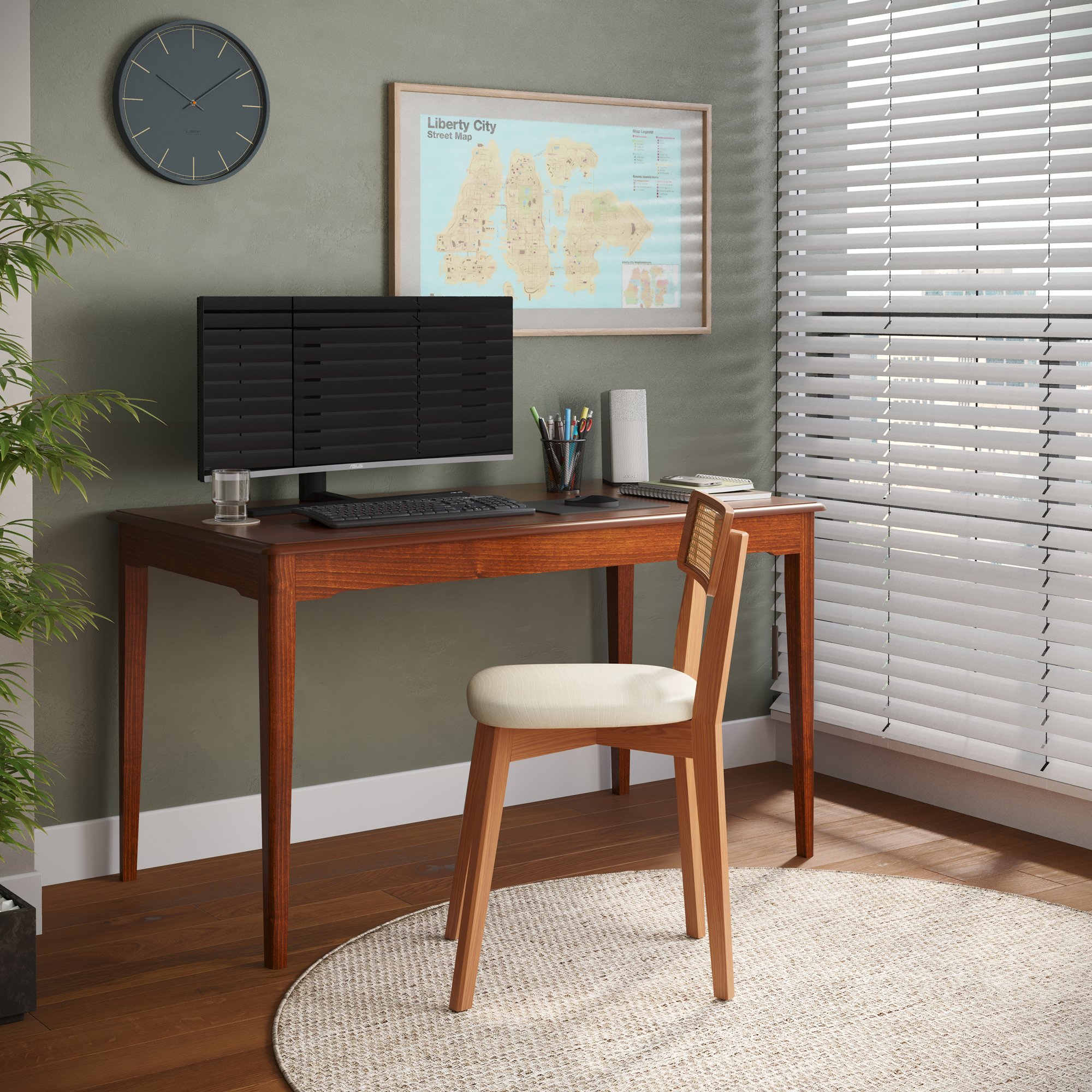 escrivaninha manhattan 135 amendoa casa huma