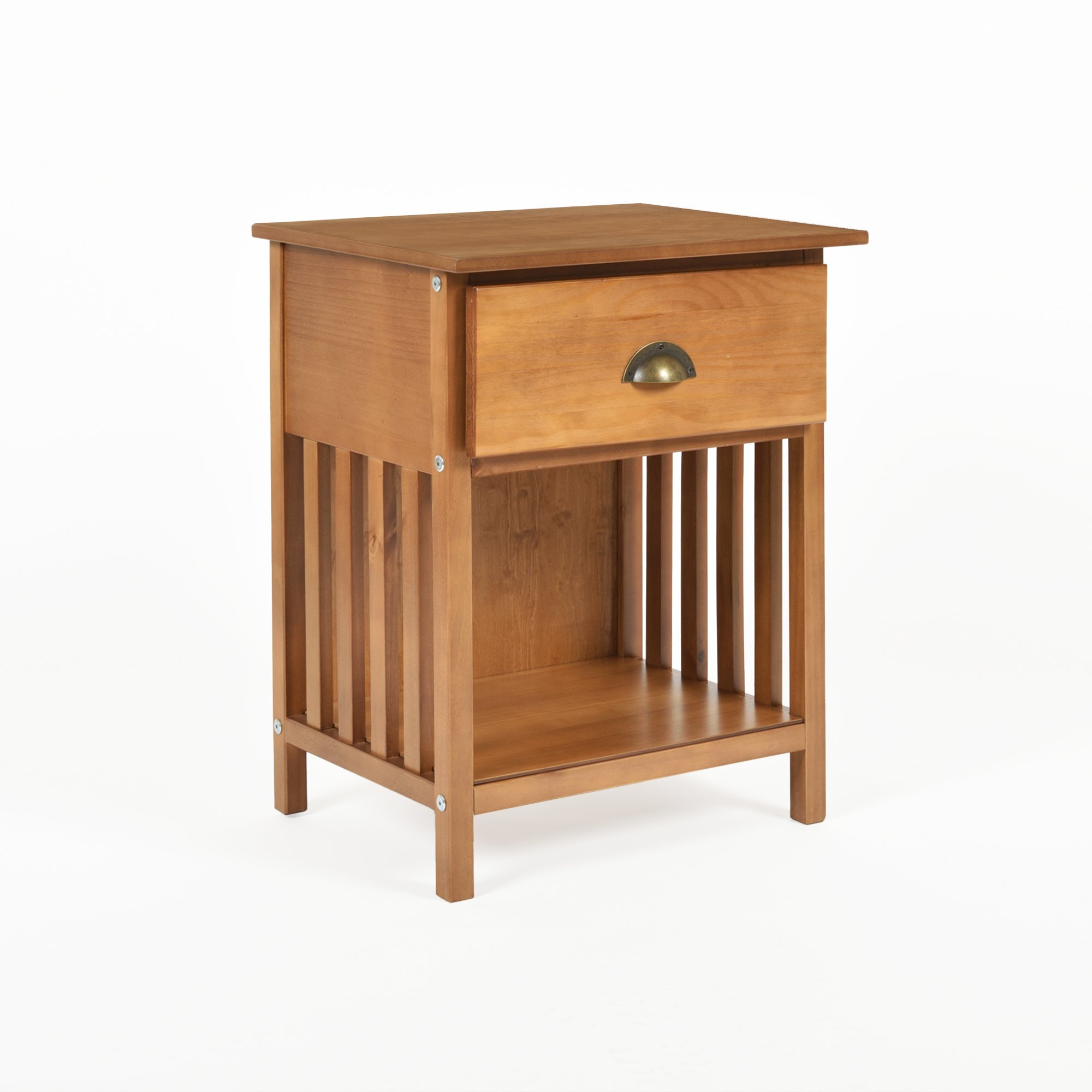 gaveteiro mesa de cabeceira campestre