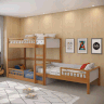 cama alta infantil montessoriana com led branco e mel gif