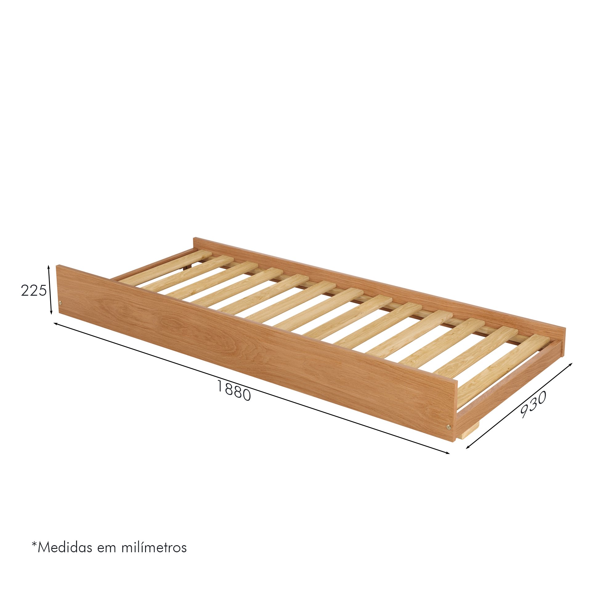 dimensoes kit cama auxiliar solteiro golden mel