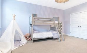 quarto de crianca com barraca