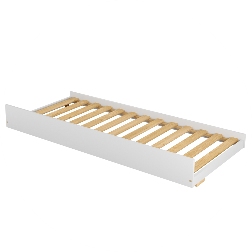 kit cama auxiliar solteiro para cama infantil golden branco