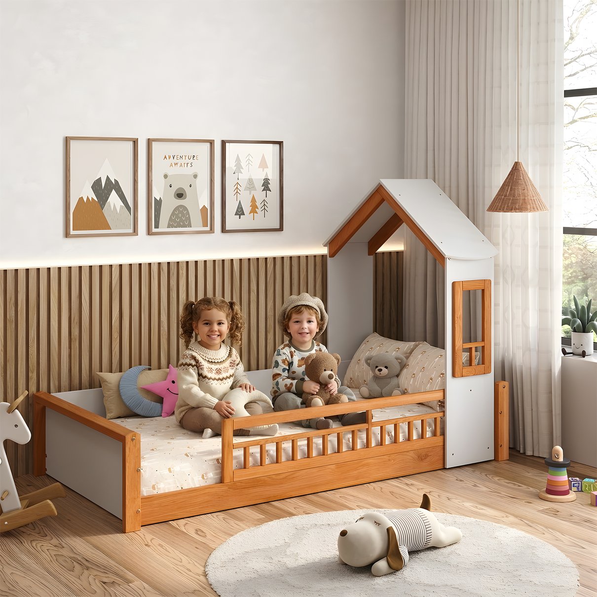 amb 04 cama casinha branco