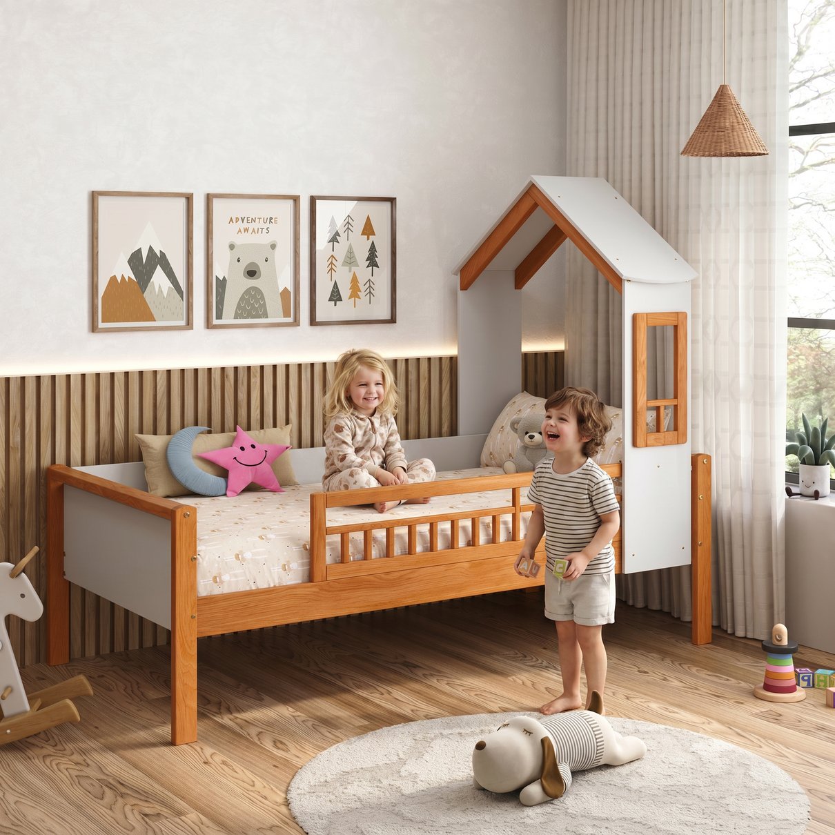 amb 08 cama casinha branco