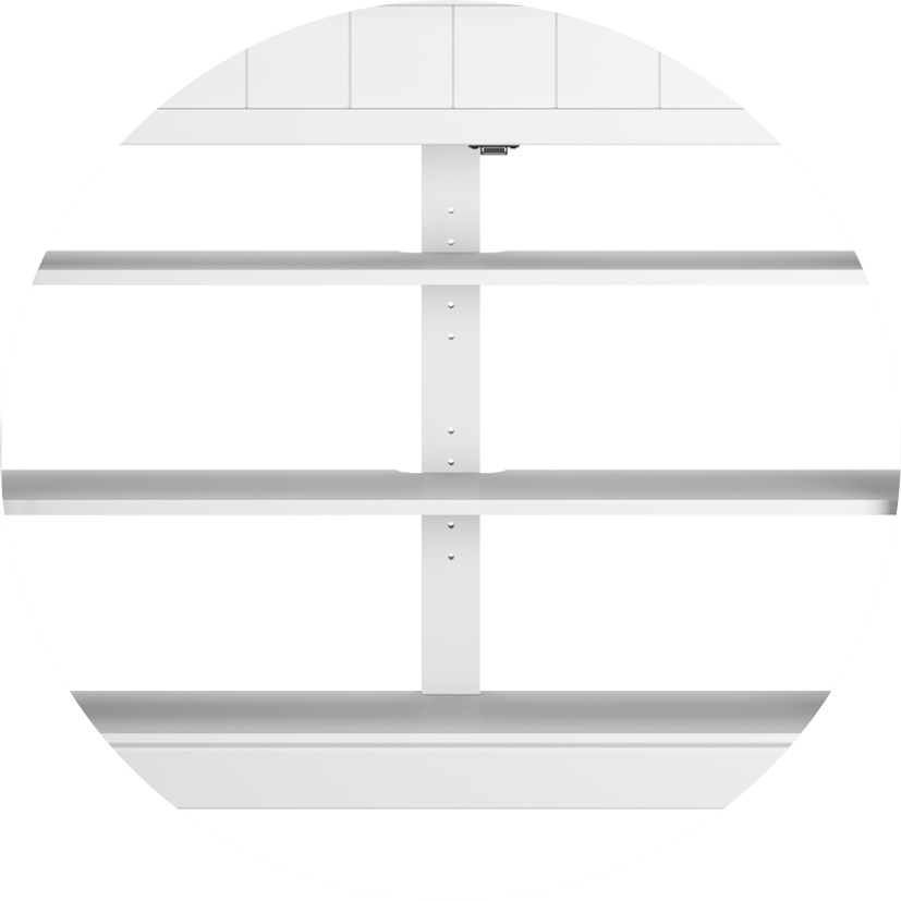 aparador sapateira aura 100 madeira macica 2 portas 92 cm x 20 cm branco redonda 04