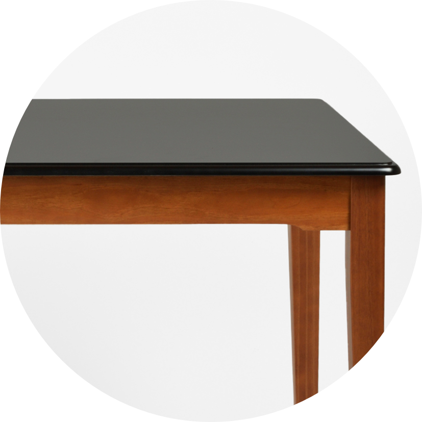 escrivaninha manhattan 135 cm x 75 cm preto redonda 03