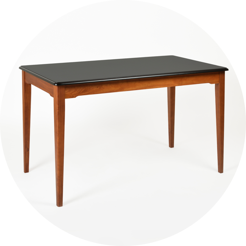 escrivaninha manhattan 135 cm x 75 cm preto redonda 07